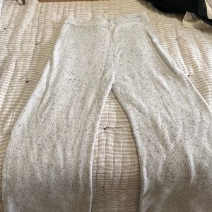 Wide leg, sweater pants, size S.